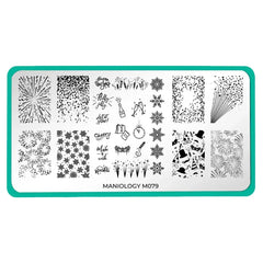 Maniology New Year Cheer - Nail Stamping Plate Maniology