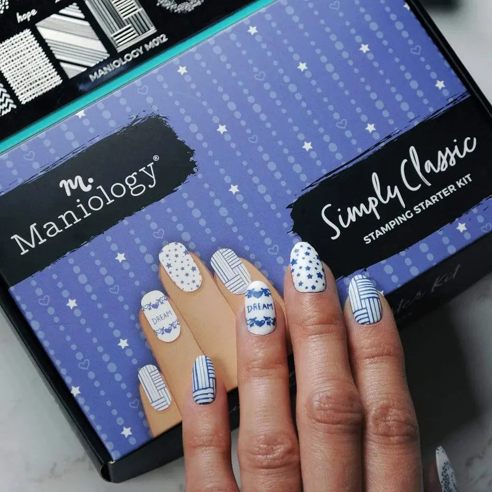 Maniology Simply Classic Nail Stamping Kit Maniology