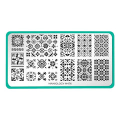 Maniology Talavera Nail Stamping Plate Maniology