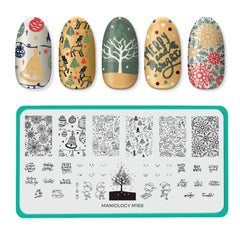 Maniology Treat Your Elf - Nail Stamping Plate Maniology