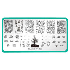 Maniology Treat Your Elf - Nail Stamping Plate Maniology