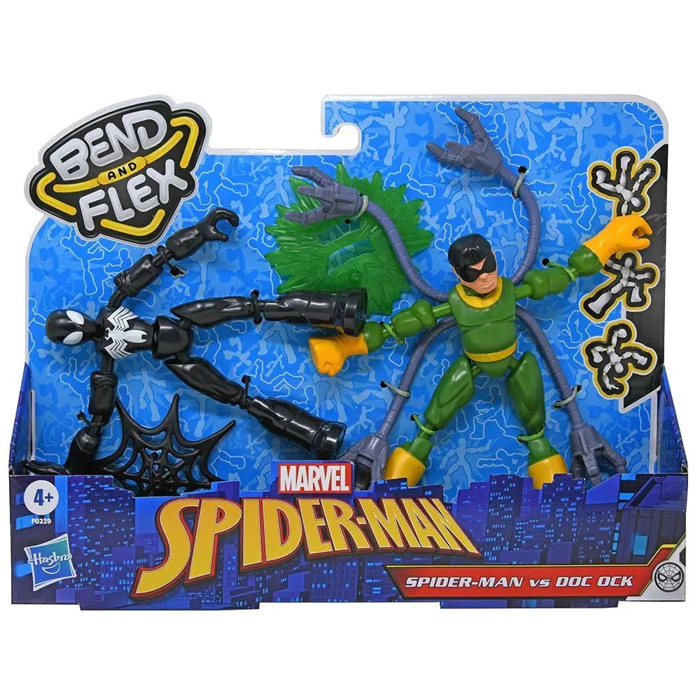 Marvel Bend & Flex Spider-Man vs. Dock Ock Action Figure Toys