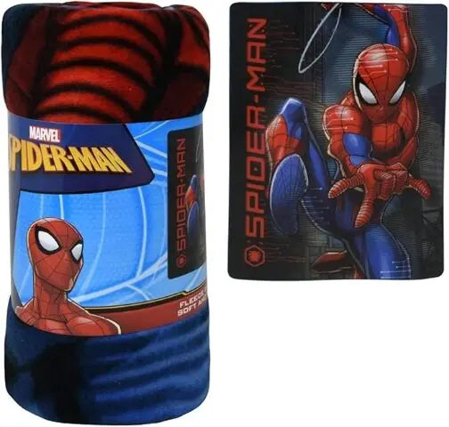 Marvel Spider-Man Fleece Throw Silky Touch Plush Blanket Spiderman 45