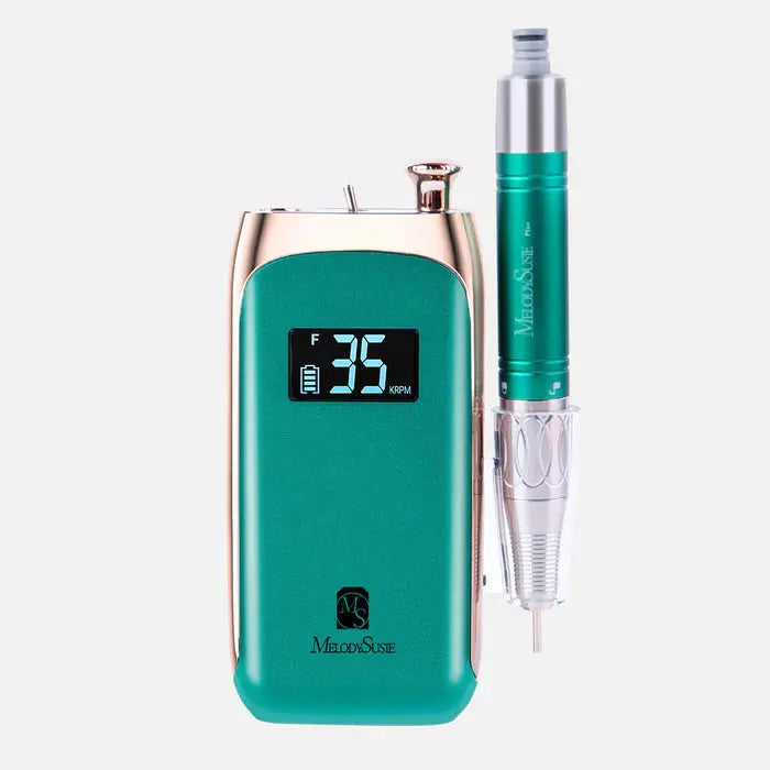 MelodySusie (MB450C) Rechargeable Nail Drill 35,000RPM - Jade Plus MelodySusie