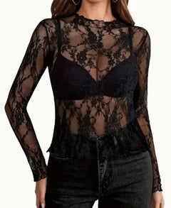 Mesh Lace Top Easel