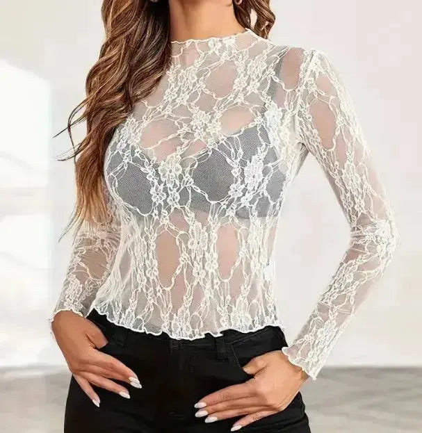 Mesh Lace Top Easel