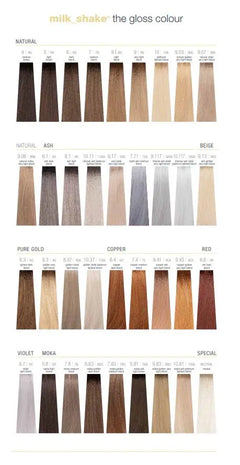 Milk_Shake NEW The Gloss Shades 7.7/7V Violet Medium Blonde Milk_Shake