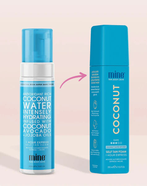 MineTan Coconut Water Self Tan Foam - 6.7 oz.