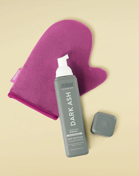 MineTan Dark Ash Self Tan Foam - 6.7 oz.