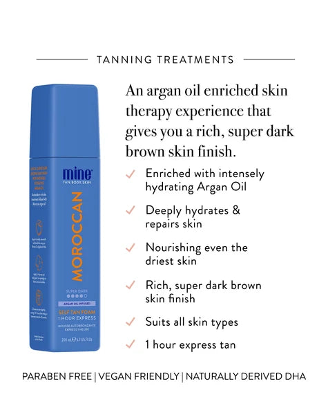 MineTan My Moroccan Self Tan Foam