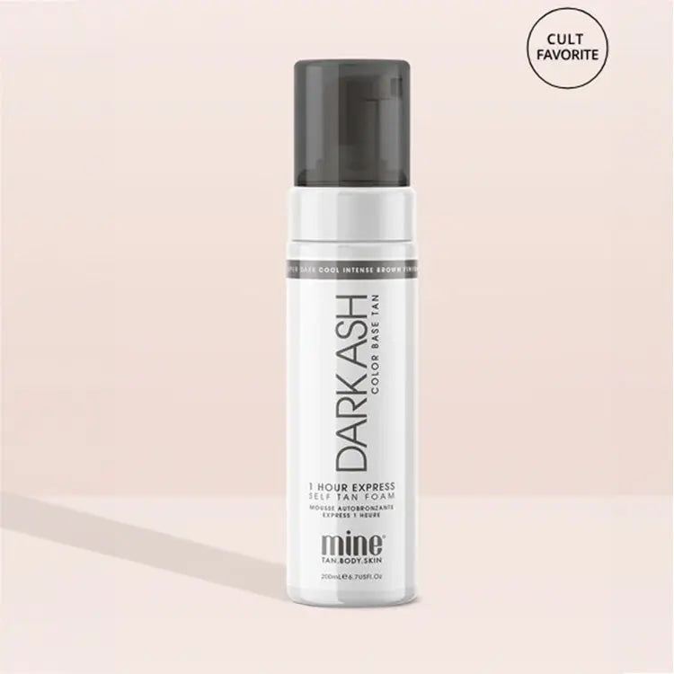 MineTan Dark Ash Self Tan Foam MineTan