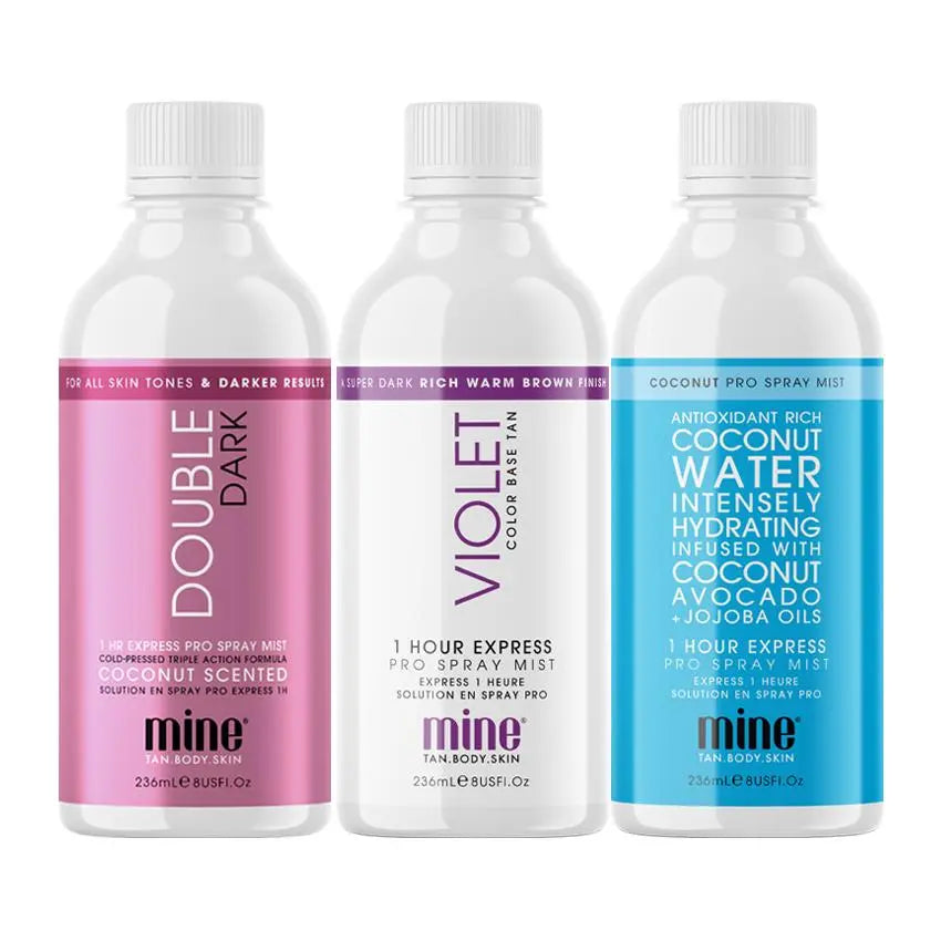 MineTan Pro Mist Sample Pack - PinkPro Beauty Supply