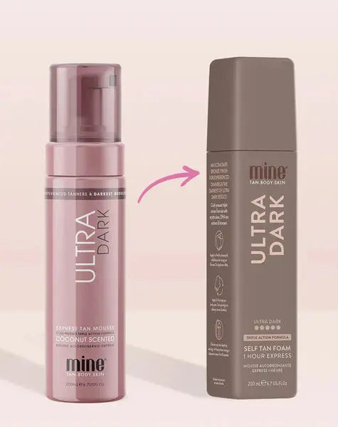 MineTan Ultra Dark Self Tan Mousse MineTan