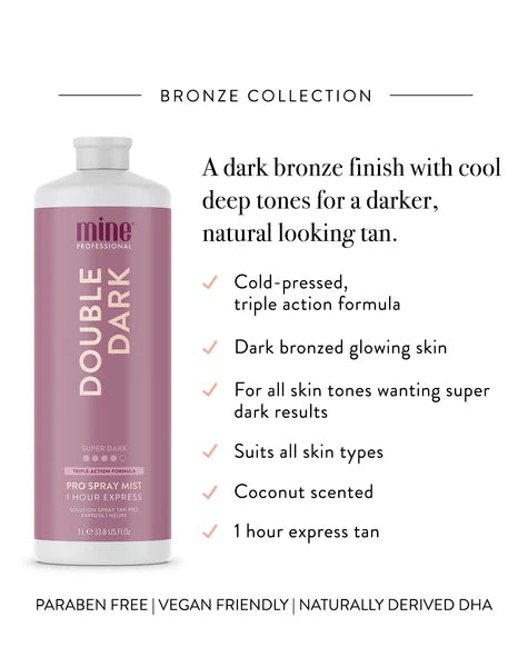 MineTan Double Dark Pro Mist - 33.8 oz.