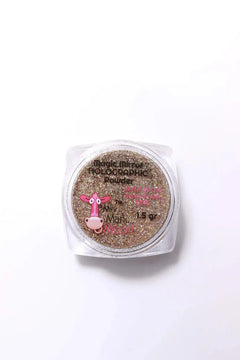 Mini Mani Moo! Holographic Nude - .026 oz. (.75gr) Mini Mani Moo