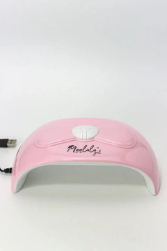 Mini Mani Moo! Portable Pink Bow LED Lamp PinkPro Beauty Supply