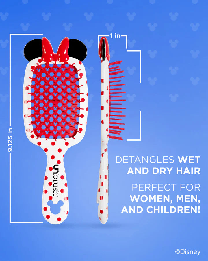 UNbrush Disney Detangling Brush - Minnie Mouse
