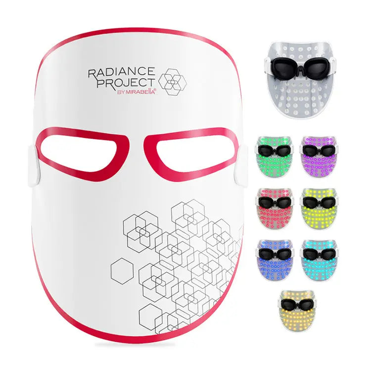 Mirabella Phototherapy 7-Color LED Facial Mask with Near Infrared PinkPro Beauty Supply