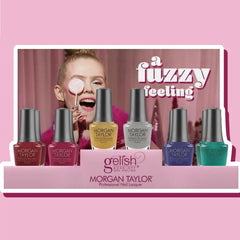 Morgan Taylor A Fuzzy Feeling Collection 12 Piece Display Gelish & Morgan Taylor