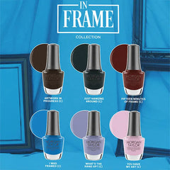 Morgan Taylor Nail Lacquer In Frame Collection 12 Piece Display Gelish & Morgan Taylor