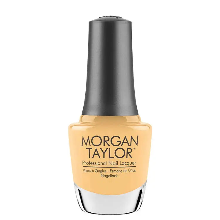 Morgan Taylor Nail Lacquer Lace Is More Collection Sunny Daze Ahead Gelish & Morgan Taylor