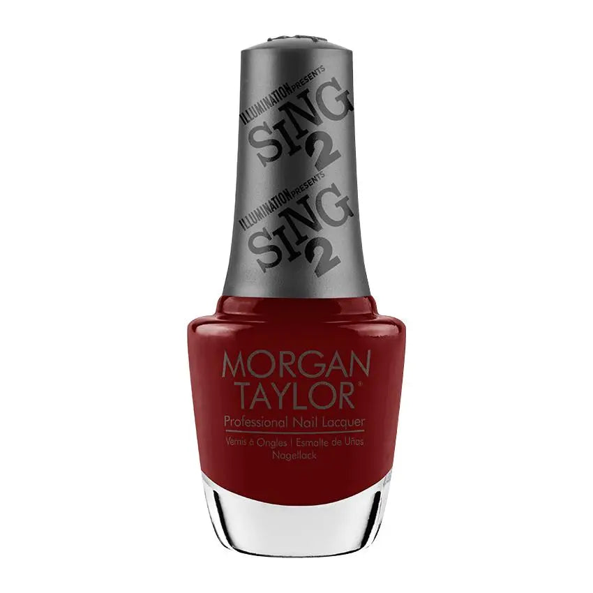 Morgan Taylor Nail Lacquer - Red Shore City Rouge Gelish & Morgan Taylor