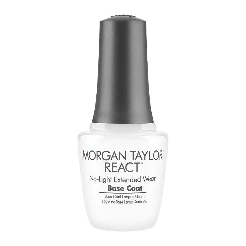 Morgan Taylor React No-Light Extended Wear Base Coat Gelish & Morgan Taylor