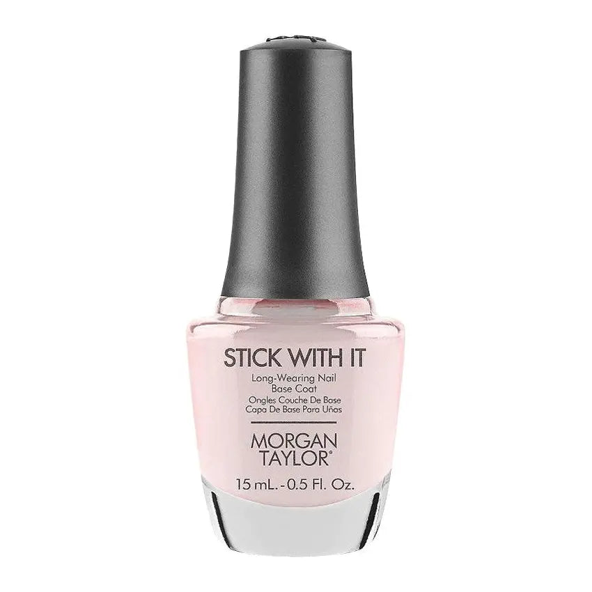 Morgan Taylor Stick With It Base Coat Gelish & Morgan Taylor