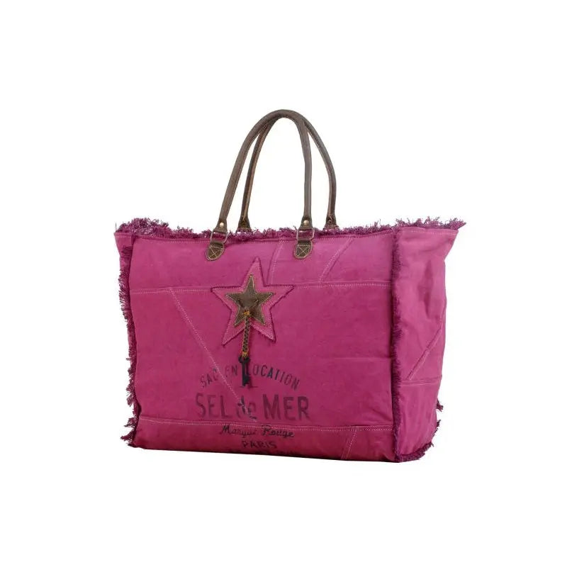 Myra Bag Popping Pink Weekender Bag Myra Bag