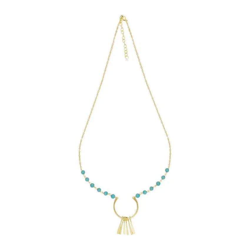 Myra Necklace Blue Stoned Myra Bag