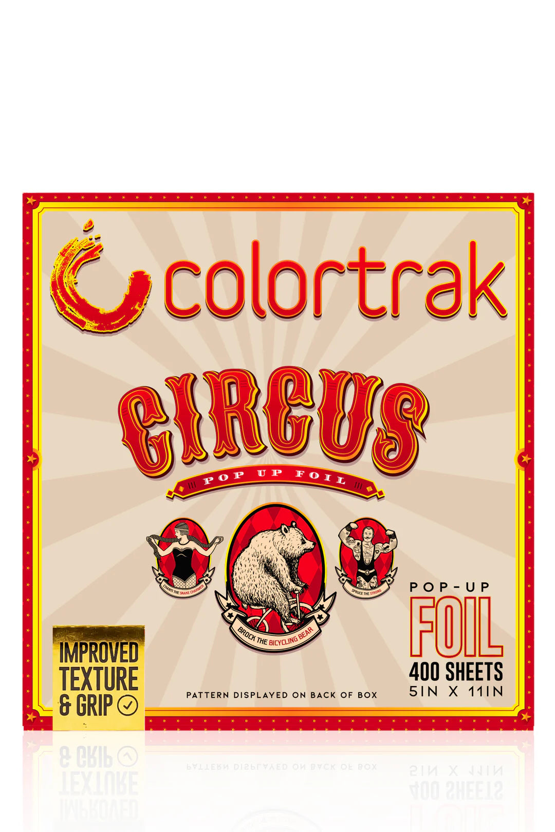 Colortrak Circus Pop up Foil - 400 Count