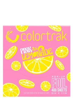 Colortrak Pink Lemonade Pop-Up Foil - 400 Count - PinkPro Beauty Supply