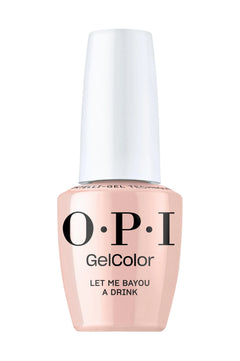 NEW! OPI GelColor Intelli-Gel Let Me Bayou A Drink .5 oz OPI