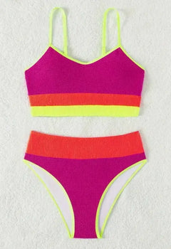 Neon Bikini Swimsuit PinkPro Beauty Supply