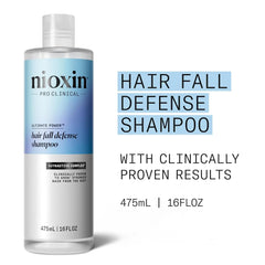 Nioxin Hair Fall Defense Shampoo 16 oz. Nioxin