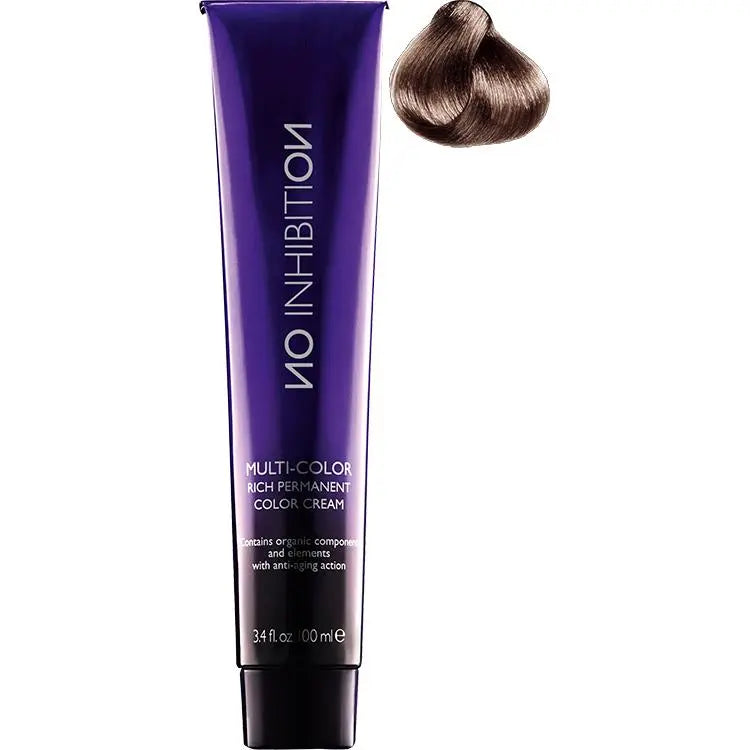 No Inhibition Multicolor 4.1 Ash Brown No Inhibition