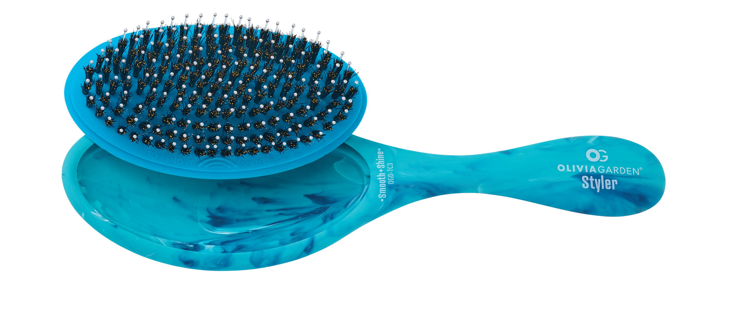 Olivia Garden Marble Detangler Brush-Styler