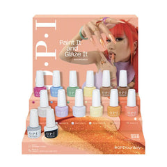 OPI GelColor Your Way Collection 14 Piece Chipboard Display OPI