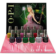 OPI Infinite Shine Wicked Collection 12 Piece Display OPI