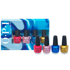 OPI Nail Lacquer Metallic Mega Mix Collection 4 Piece Mini Pack OPI