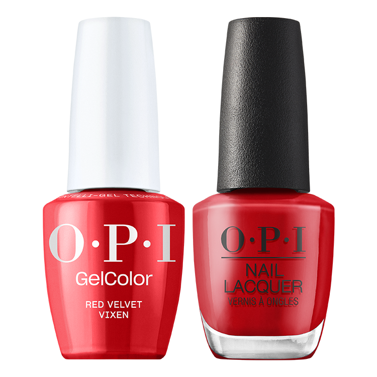 OPI Holiday Duo Red Velvet Vixen