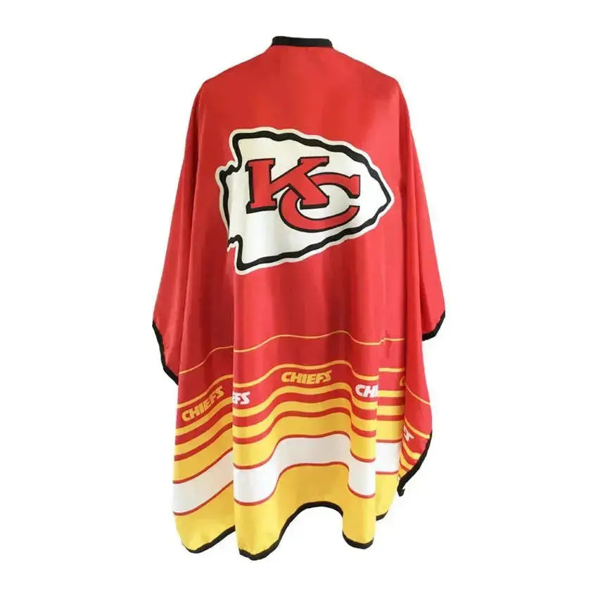 Officially Licensed NFL Salon Capes-Kansas City Chiefs PinkPro Beauty Supply