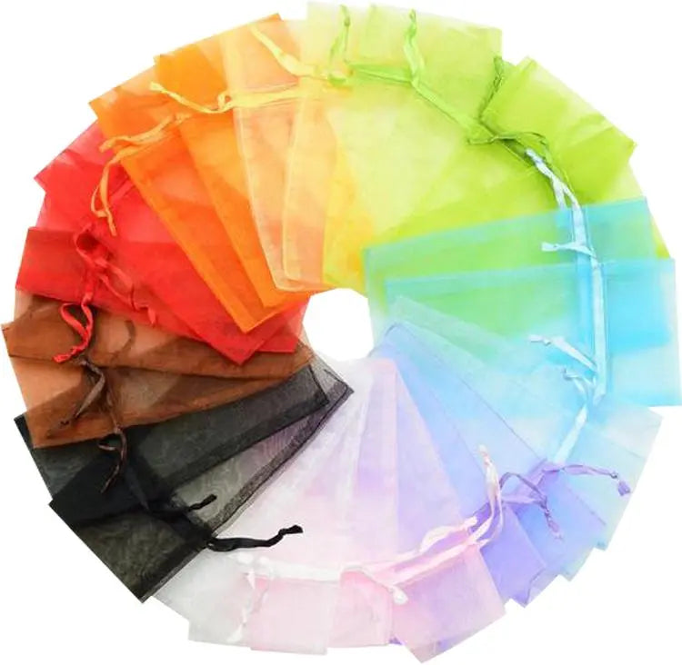 Organza Drawstring Bags PinkPro Beauty Supply