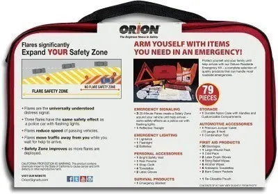 Orion Safety Products 8901 Deluxe Roadside Emergency Kit PinkPro Beauty Supply