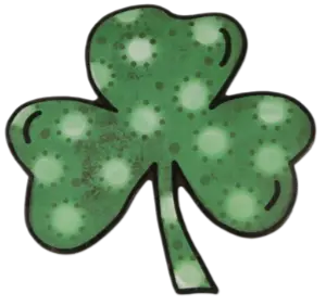 Oversized Clover Magnet Gift