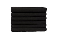 ProTex Bleach Guard StylePRO  16"x29" Towels - 12/Pack - Black ProTex