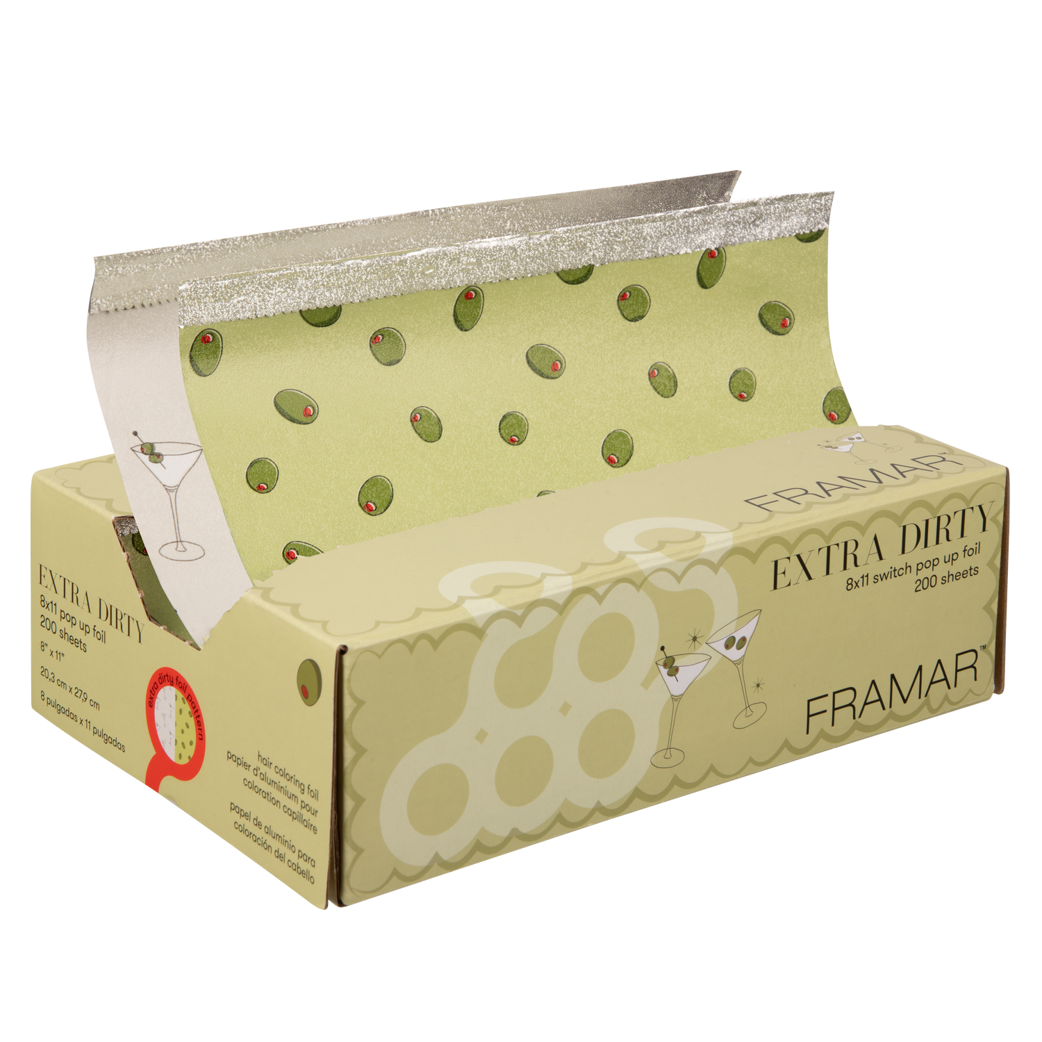 Framar Extra Dirty Embossed Foil Roll - 320 Feet