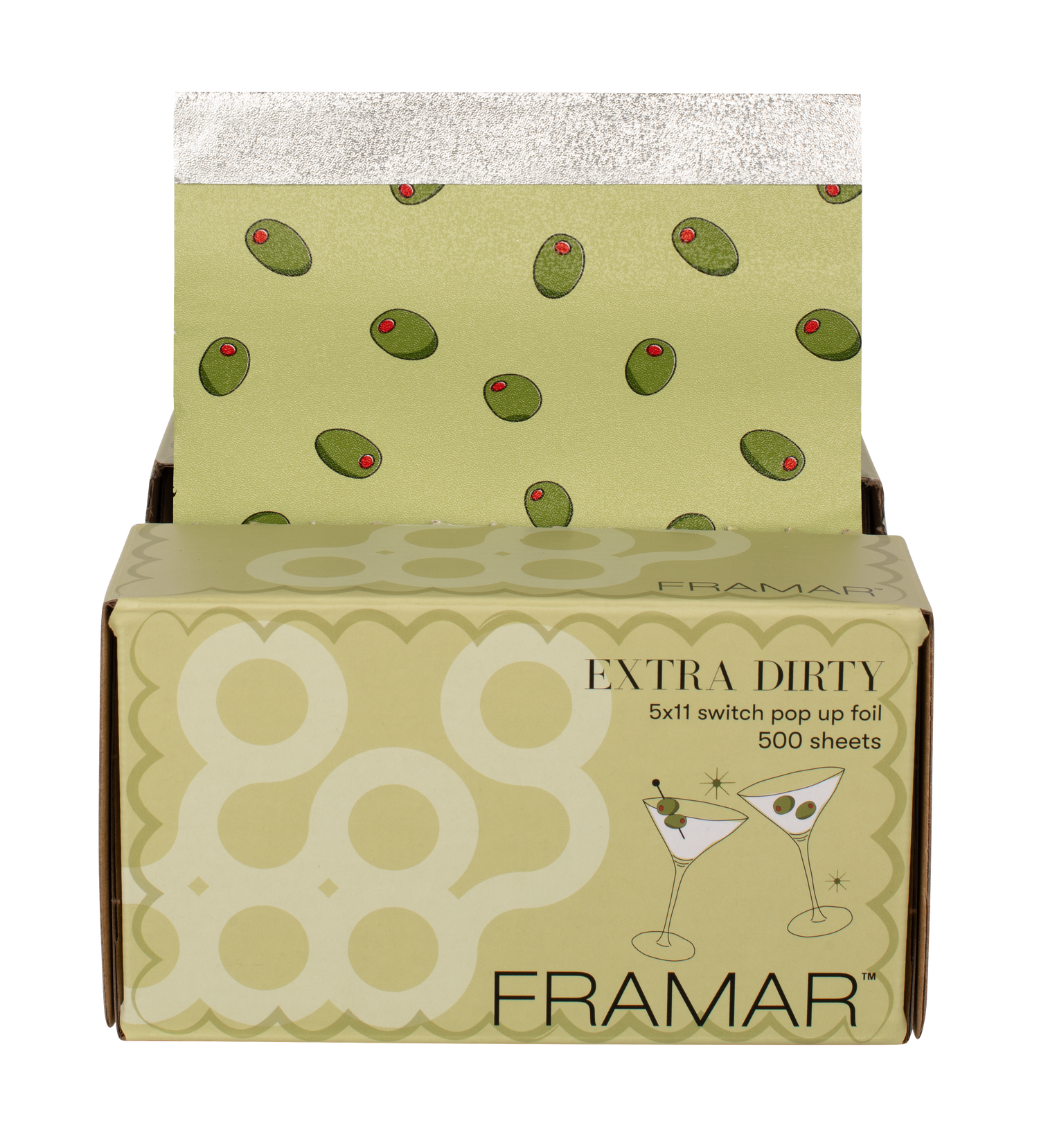 Framar Extra Dirty Pop-Up Foils - 500 Count