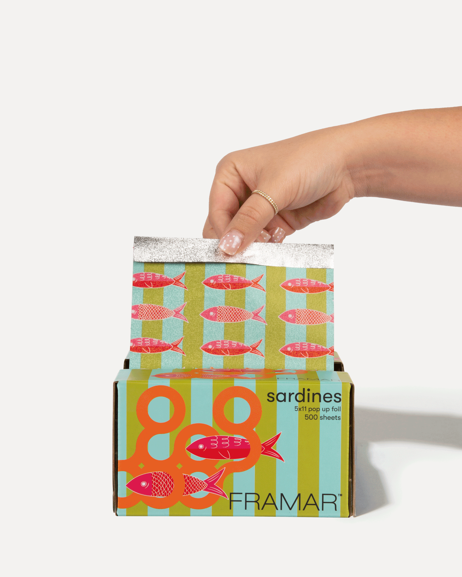 Framar Sardine Multi Pop Up Foils 500 Count