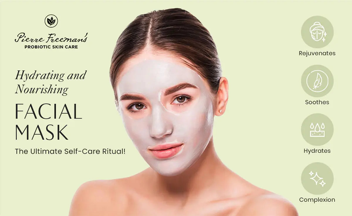 Pierre F Avocado & Oatmeal Facial Mask 8 oz. - PinkPro Beauty Supply